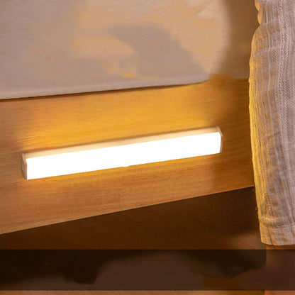 Réglette LED à détecteur de mouvement, lumière jaune