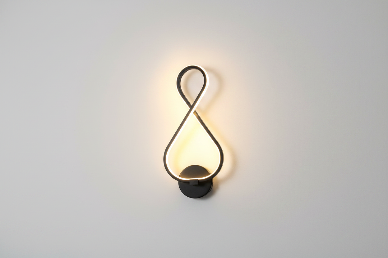 Applique LED vue de face