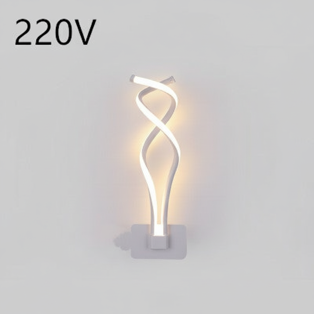 Applique murale LED nordique - photo produit fond blanc 220V