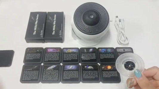 Projecteur galaxie — Lampe planétarium USB-C
